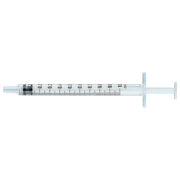 テルモ シリンジ（R）（針なし） 1mL（ツベルクリン用） 中口 SS-01T 1箱（100本入） - アスクル