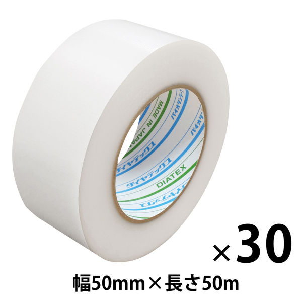 【養生テープ】ダイヤテックス パイオランテープ Y-09-CL 塗装・建築養生用 クリア 幅50mm×長さ50m 1箱（30巻入）