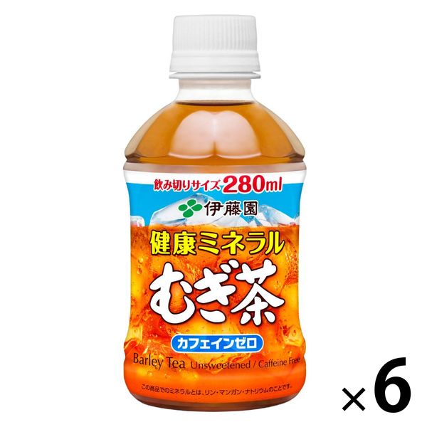 伊藤園　健康ミネラルむぎ茶　280ml　1セット（6本）