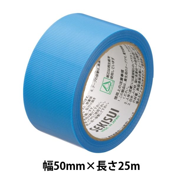 【新品】(まとめ) 積水化学 フィットライトテープ 50mm×25m 青 N738A04 1巻 【×30セット】