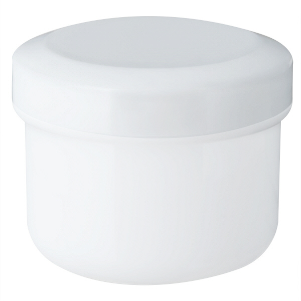 金鵄製作所 アルファ軟膏壺（増量型軟膏容器） 36mL ホワイト（白） 1袋（150個：30個入×5袋）