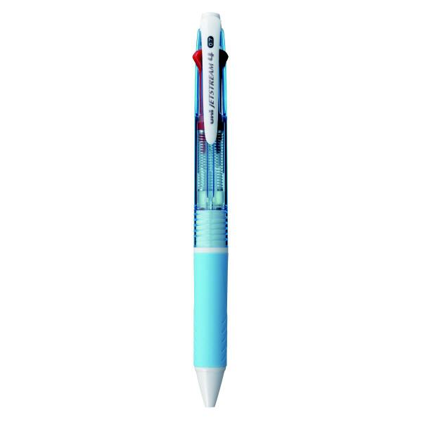 【新品】（まとめ） 三菱鉛筆 ジェットストリーム 4色ボールペン0.7（黒・赤・青・緑） SXE4-500-07.13 1本入 【×10セット】