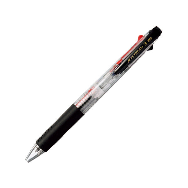 三菱鉛筆uni ジェットストリーム ボールペン 透明軸 3色 1.0mm SXE3