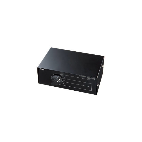 サンワサプライ ディスプレイ切替器（3回路） 3台用 SWW-31VLN（直送品）