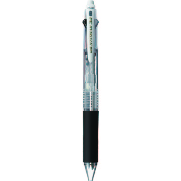 三菱鉛筆　ジェットストリーム　３＆１　０．７ｍｍ　透明　MSXE460007.T　2本　（直送品）