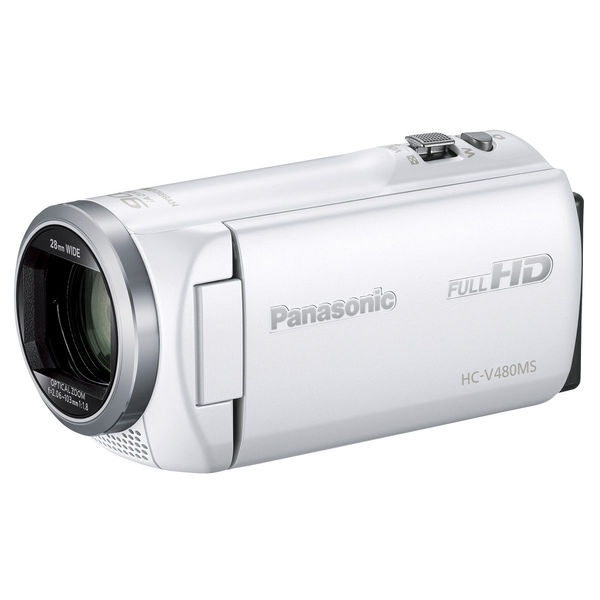 パナソニック デジタルハイビジョンビデオカメラ HC-V480MS-W 1台