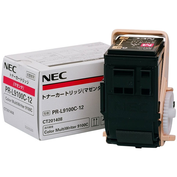 NEC 純正トナー PR-L9100C-12 マゼンタ 1個 - アスクル