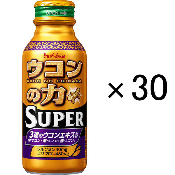 ウコンの力 スーパー 120ml 1ケース（30缶入） ハウスウェルネスフーズ