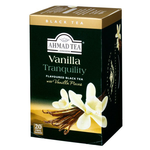 【 紅茶 ティーバッグ 】 AHMAD TEA (アーマッドティー） バニラ 1箱 20袋　［フルーツティー　個包装］