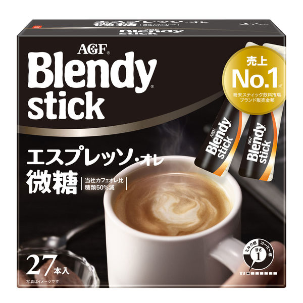 【スティックコーヒー】味の素AGF　ブレンディ　スティック　エスプレッソ・オレ微糖　1箱（27本入）