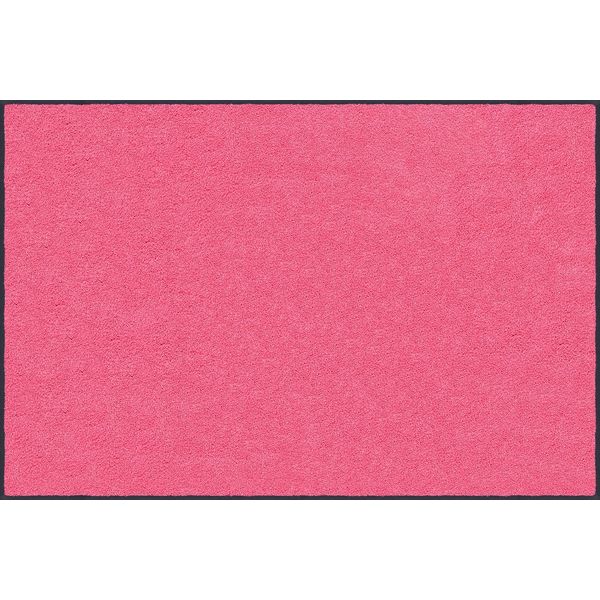 玄関マット 万能タイプ スタンダードマットS 90×180 cm ピンク（直送品）