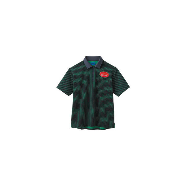 WSP（ダブルエスピー） ポロシャツ（ワッペン付：67201） グレー S 65179（直送品）