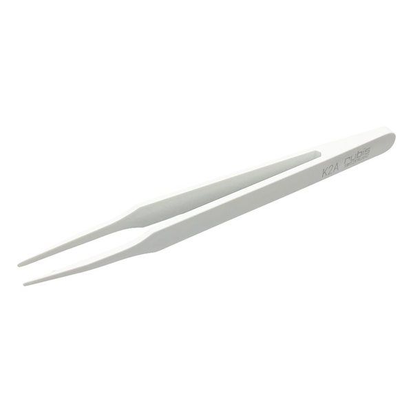 アズワン 耐酸性ピンセット 細 ポリブチレンテレフタレート(PBT) K2A 1本 1-1487-01（直送品）