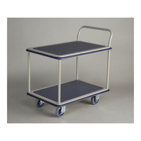 金沢車輌 スチール製台車(フットブレーキ付き) NHT-304+FB 1台 6-9093-14（直送品）