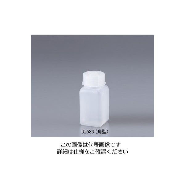 ユラボジャパン 広口ボトル(GL規格) 250mL 角型 92689 1本(1個) 1-1324-02（直送品） - アスクル