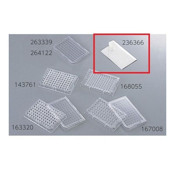 マイクロウェルプレート(96ウェルプレート)用シーリングテープ 1ケース(200枚入) 236366 1ケース(200枚)（直送品）