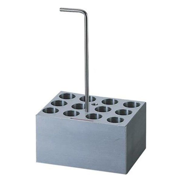 アズワン ホットドライバス用アルミブロック φ15mm試験管 12本用 No.3 1個 1-1189-03（直送品）