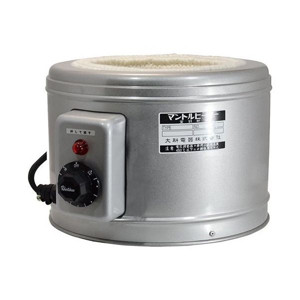 大科電器 マントルヒーター入力調節器付き(ビーカー用) GBR-3 1台 1-164-01（直送品） 28,530円