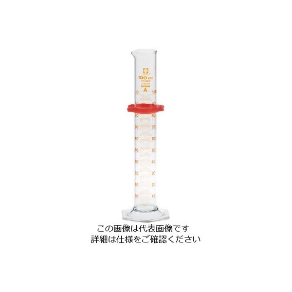 柴田科学 メスシリンダー カスタムA 100mL 1個 1-1959-06（直送品）