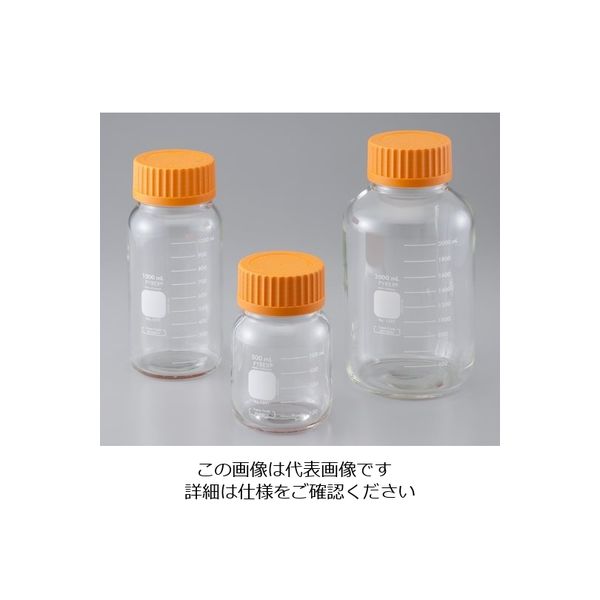 コーニングインターナショナル メディウム瓶広口（PYREX（R）） 2000mL 1397-2L 1本 2-1957-03（直送品）