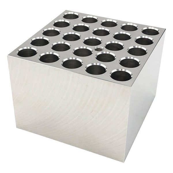 アズワン ドライブロックバス用アルミブロック 試験管15mm 25本用 AB-155 1個 1-4155-05（直送品）