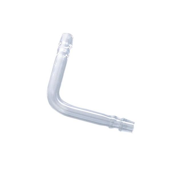 クライミング ガラスジョイント L字管(ゴム止め付き) CL0432-01-10 1個 1-4352-05（直送品）