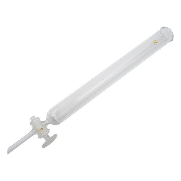 クライミング クロマトグラフ管 ガラスφ30mm フィルター付き CL0153-03-10 1本 1-4364-02（直送品）