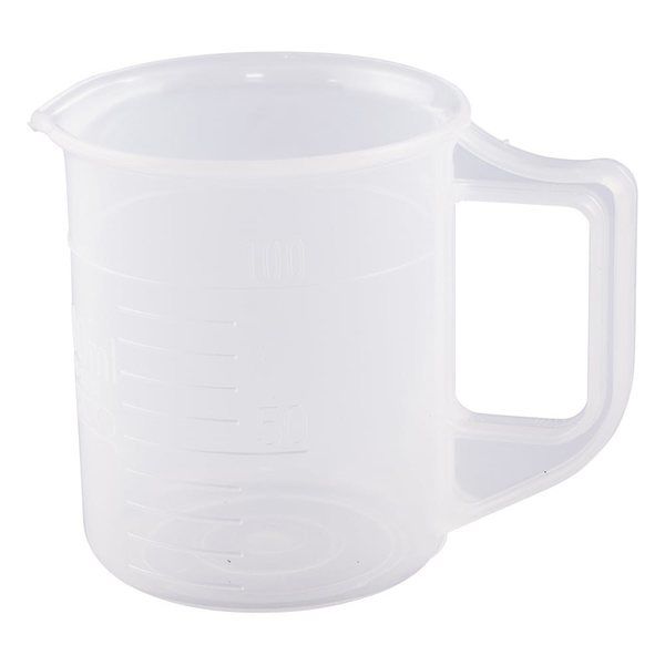 アズワン ポリプロピレン手付きビーカー100mL 1個 3007ー06 1-4622-11（直送品）