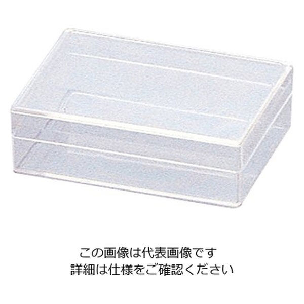 アズワン スチロール角型ケース　１０個　１００×６５×２８ｍｍ 1-4698-05 1箱(10個)