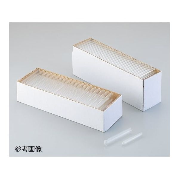 アズワン テストチューブ 10mL 胴径Φ16×全長100mm 1ケース(250本/箱×4箱入) 14100010B 1ケース(1000本)（直送品）