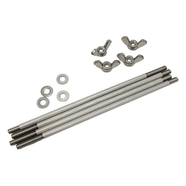 ヤマト科学 ポンプヘッド連装用取付け金具(標準ヘッド・イージーロードヘッド用) ヘッド数2 1袋(4本入) 7013-05 1袋(4本)（直送品）