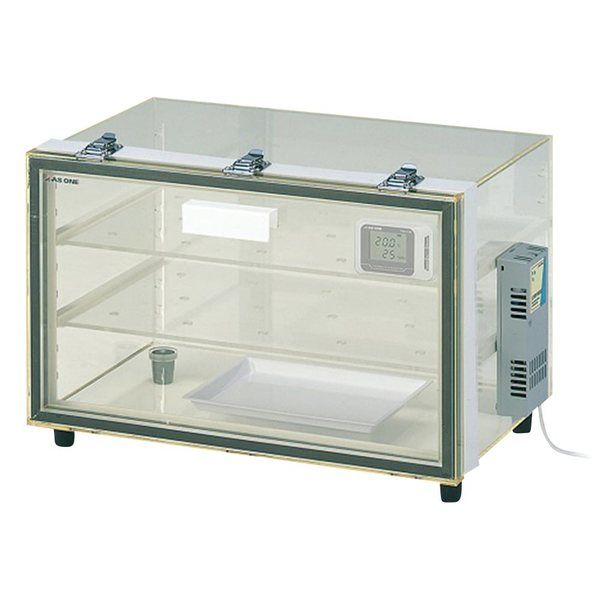 アズワン UVオートドライデシケーター 530×345×335mm 400nm以下カット可 UVOL-400SA 1台 1-5488-23（直送品）