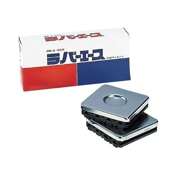 アズワン ラバーエース(防振ゴム) 4個入 1-579-03 1箱(4個)（直送品）