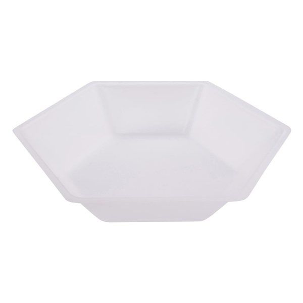 アズワン 六角バランストレイ300mL ナチュラルタイプ 五百枚入 1-5841-04 1箱(500枚)（直送品）