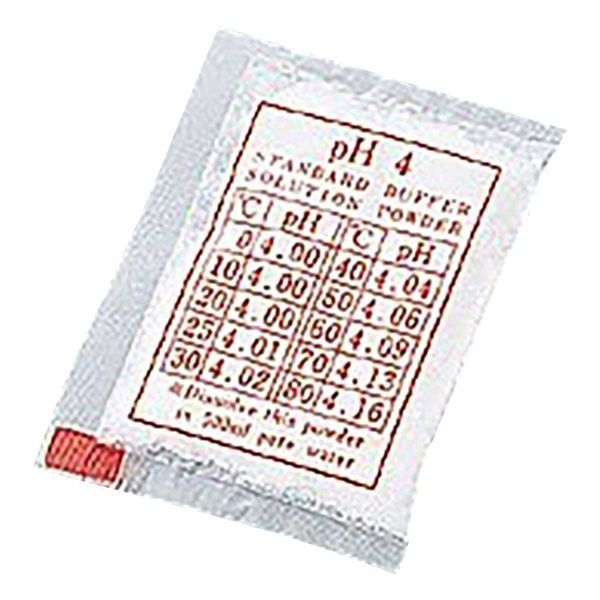 横河 pH標準緩衝剤 1箱(12パック入) K9020XA(pH4) 1箱(12袋) 1-6318-01（直送品）