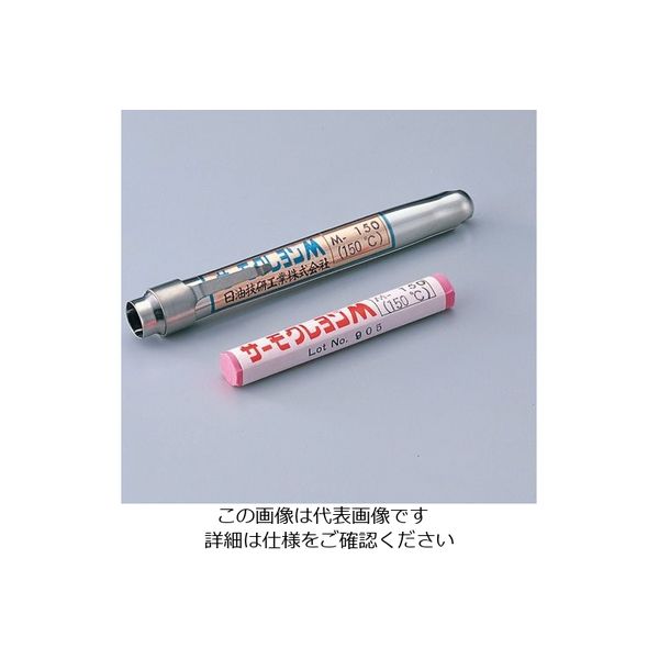 日油技研工業 サーモクレヨン(R)M(不可逆性・ペンタイプ) 緑 M-100 1袋(1本) 1-639-06（直送品）