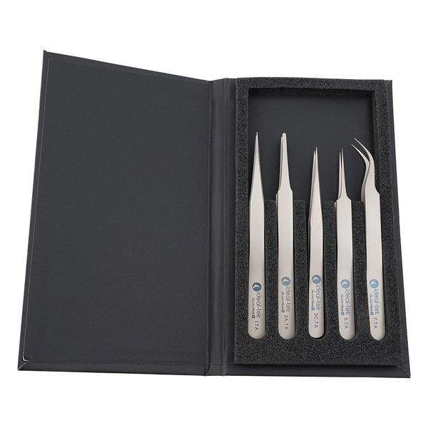 ワイ・エム・ティ チタンピンセットキット 5本組 TAセット 1式(1セット) 1-6691-02（直送品）