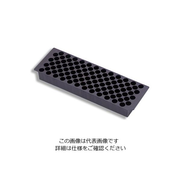 アズワン アイビス(R)エコラック96 1.5~2.0mL 96本 ブラック IN1521-902BL 1個 1-7025-01（直送品）