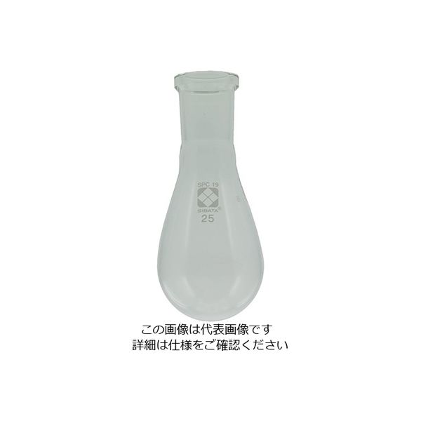 柴田科学 SPCなす形フラスコ 25mL 0301201925 1個 1-7083-02（直送品）