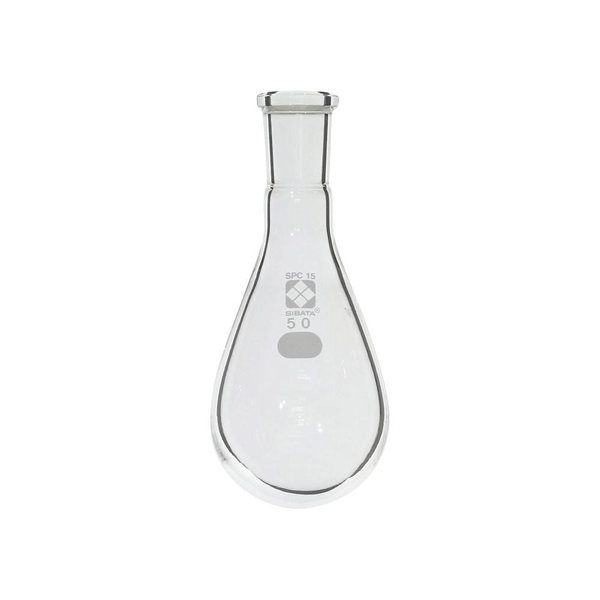 柴田科学 SPCなす形フラスコ 50mL 0301201550 1個 1-7082-03（直送品）