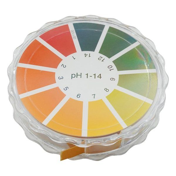 グローバルライフサイエンステクノロジーズジャパン pH試験紙 SRタイプ PH1ー14 2600-100A 1巻 1-7389-01（直送品）