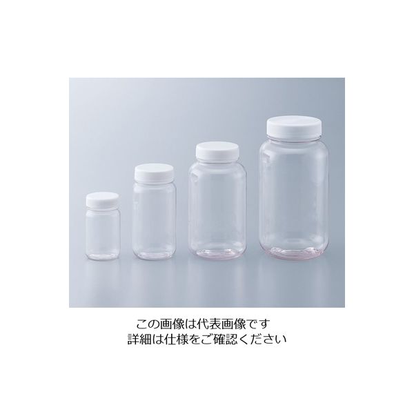 日本メデカルサイエンス ペット広口瓶 250mL 1個 1-7402-02（直送品）