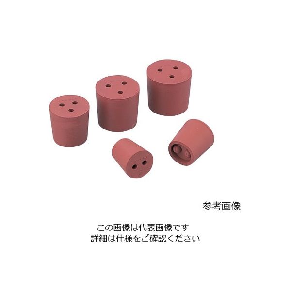 アズワン 穴付き赤ゴム栓 1個入 1-7649-04 1個（直送品）