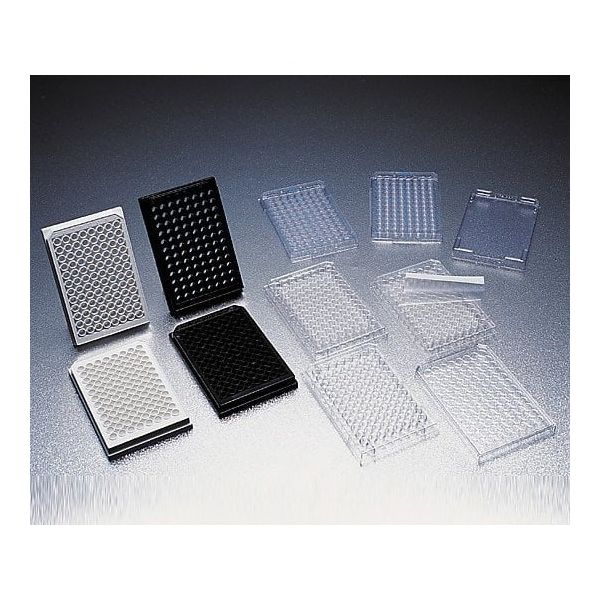 セルカルチャープレート マルチウェルプレート・平底フタ付き 96ウェル 1袋5枚入 353075 1箱(50枚)（直送品）