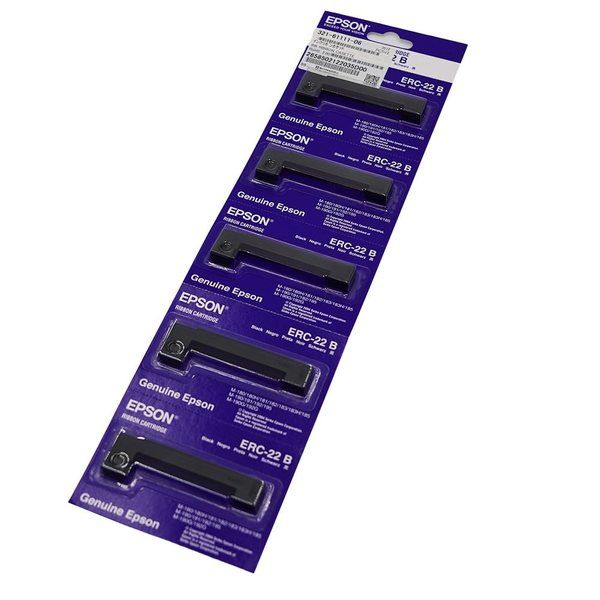 セイコーエプソン 上皿電子分析天秤用 インクリボン 321ー61111ー06 1箱(5個入) 1-8473-03 1箱(5個)（直送品）