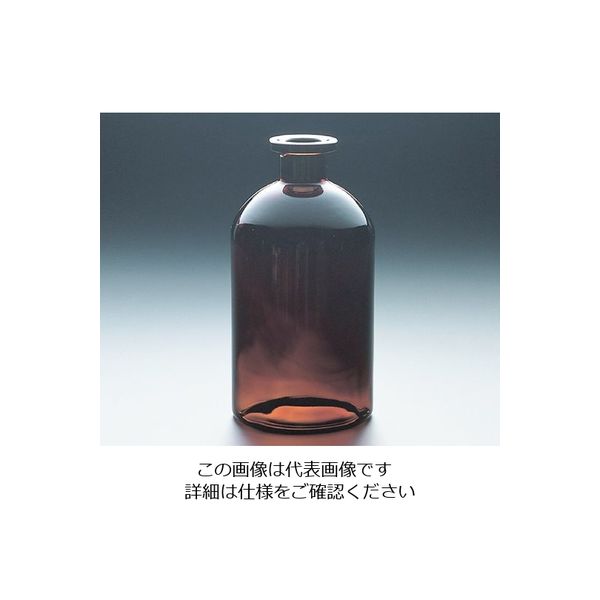 クライミング 平面自動ビュレット用瓶（パイプメイド） 1000mL 茶 1個 1-8579-13（直送品）