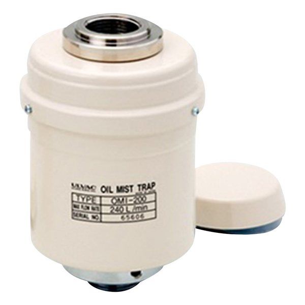 アルバック機工 オイルミストトラップ インライン型(接続口G1) OMI-200 1個 1-896-06（直送品）