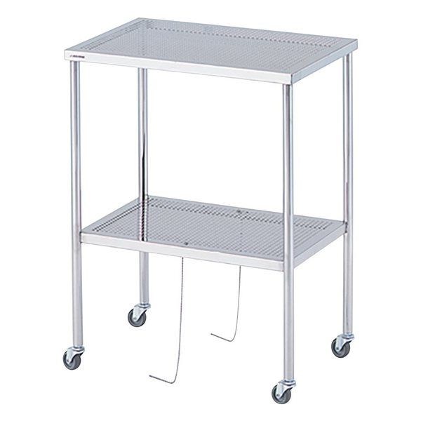 アズワン ステンレスパンチングワゴン 500PS 1台 1-9105-01（直送品）