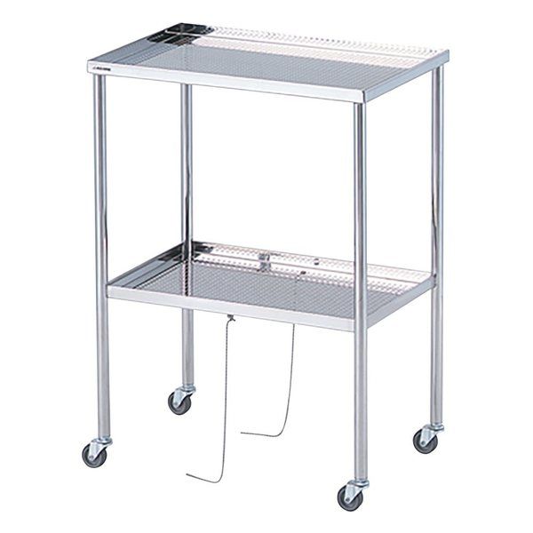 アズワン ステンレスパンチングワゴン 550PS 1台 1-9105-02（直送品）