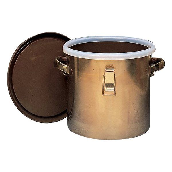 フロンケミカル フッ素樹脂 (PFA) コーティング密閉タンク 7L 0378-001 1個 1-9492-01（直送品）